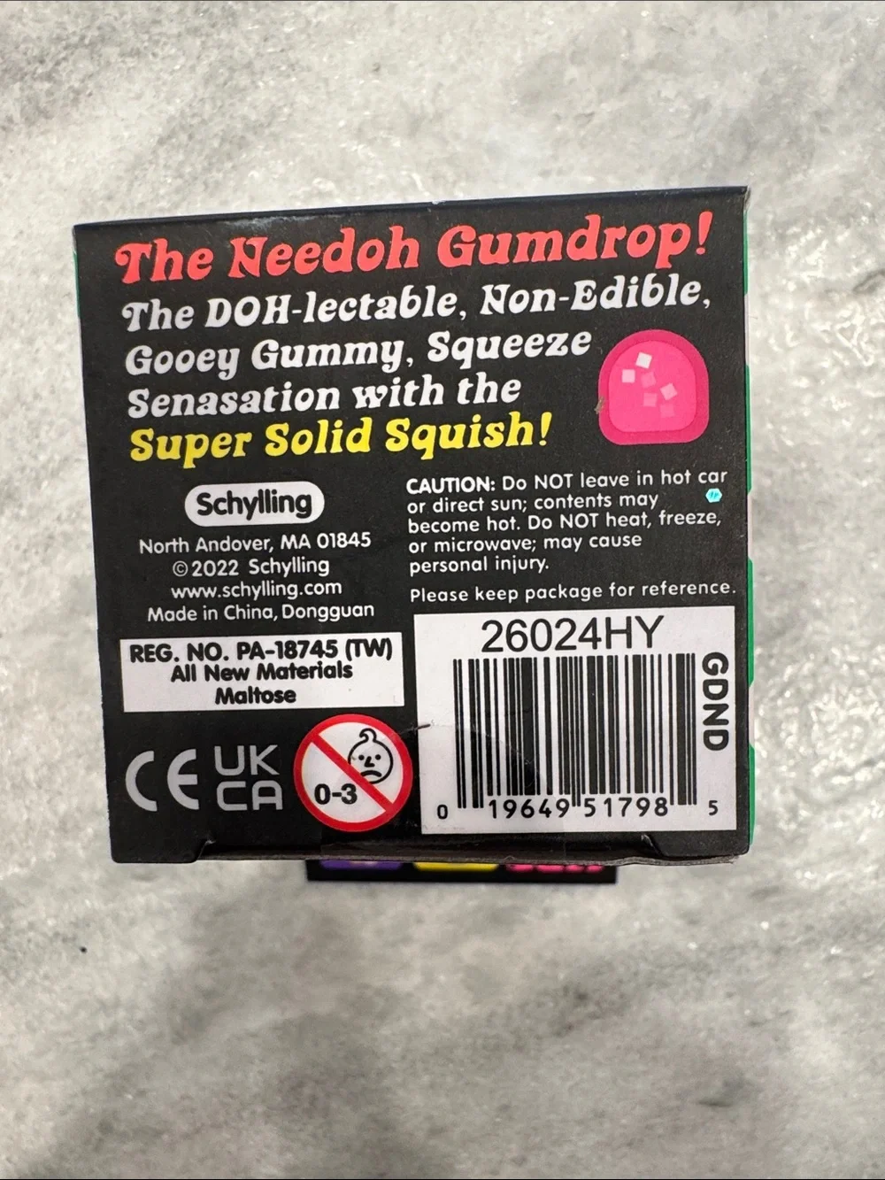 Gumdrop Super Solid Squish - Purple - Picture 5 of 5
